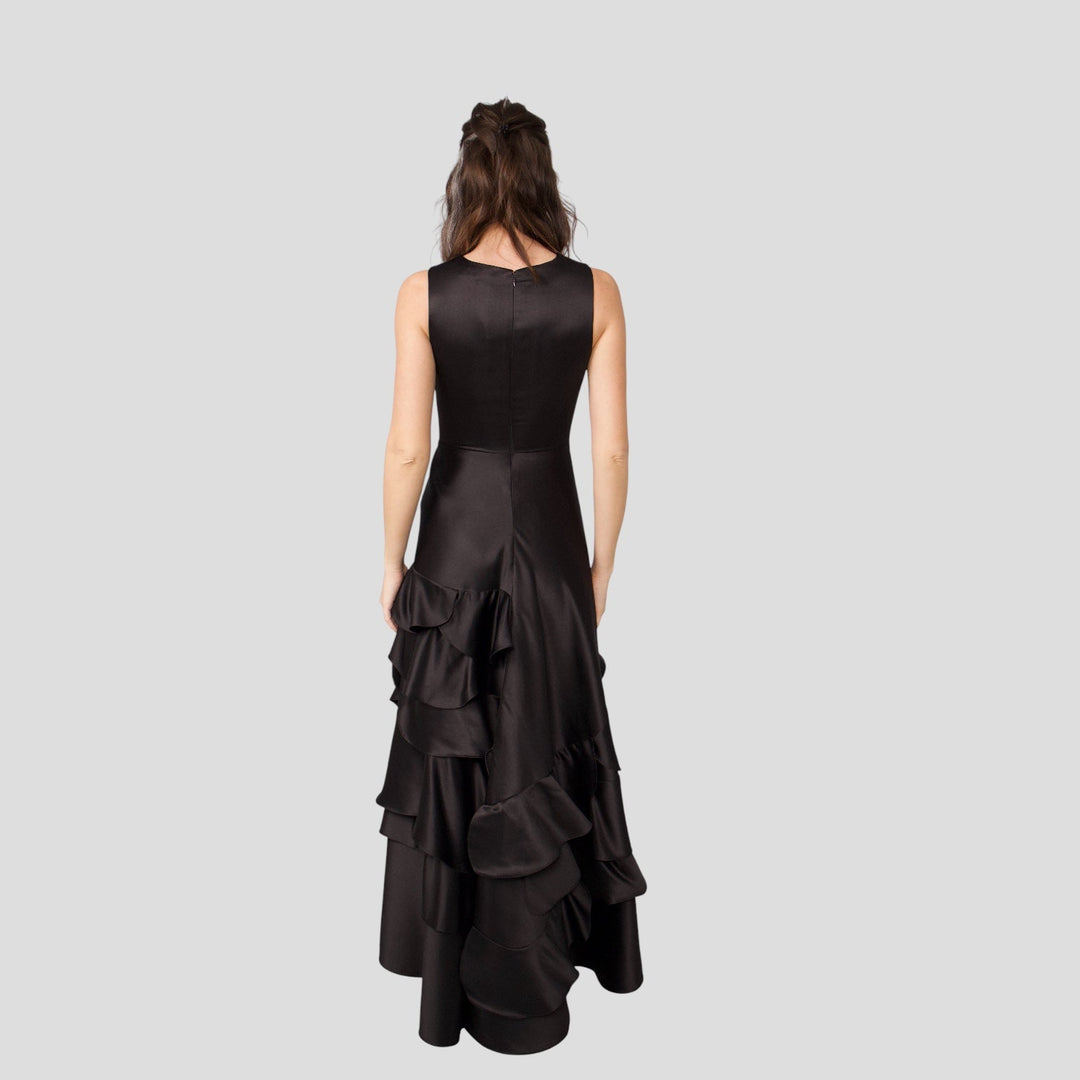 Rochie lunga tafta ROXEVA