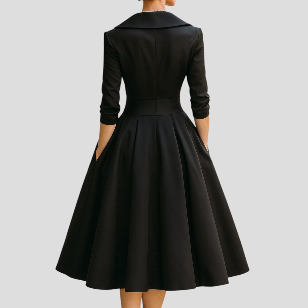 Madelene | Rochie Midi Elegantă