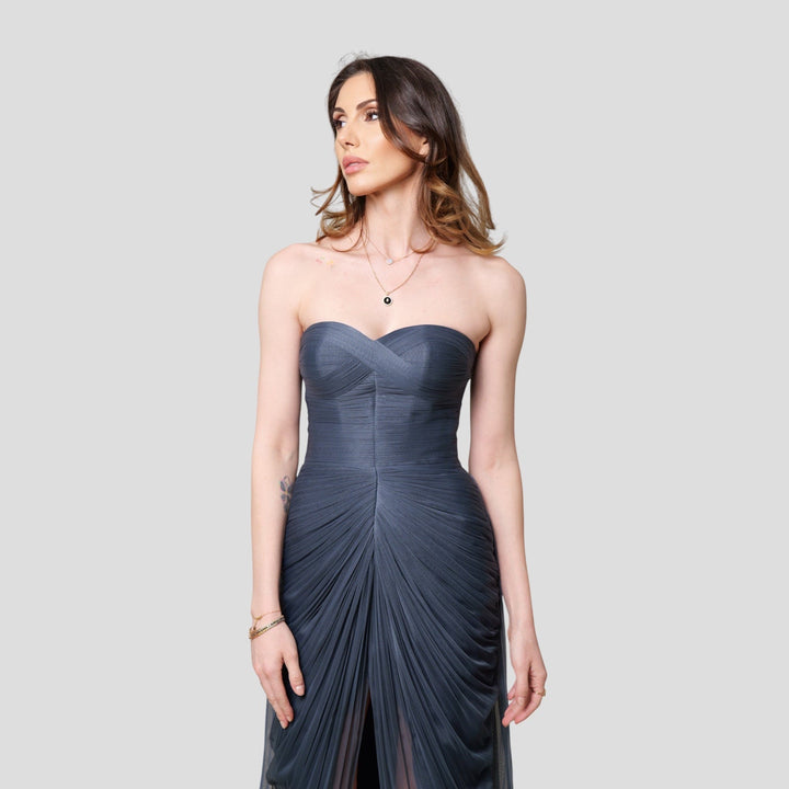 Rochie midi Tulle Bumbac INES