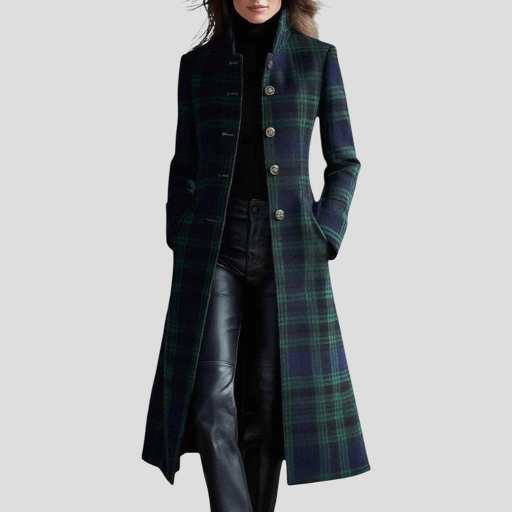 Daria | Palton elegant atemporal cu carouri