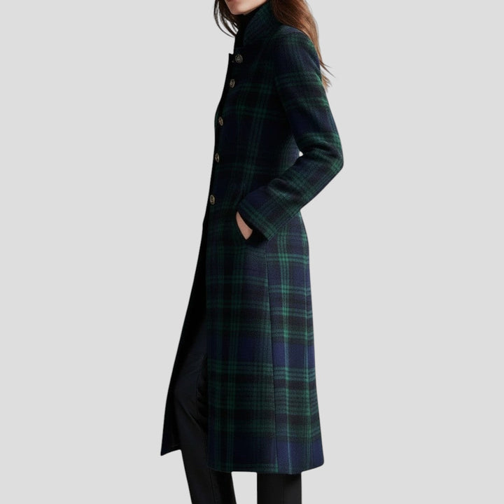 Daria | Palton elegant atemporal cu carouri