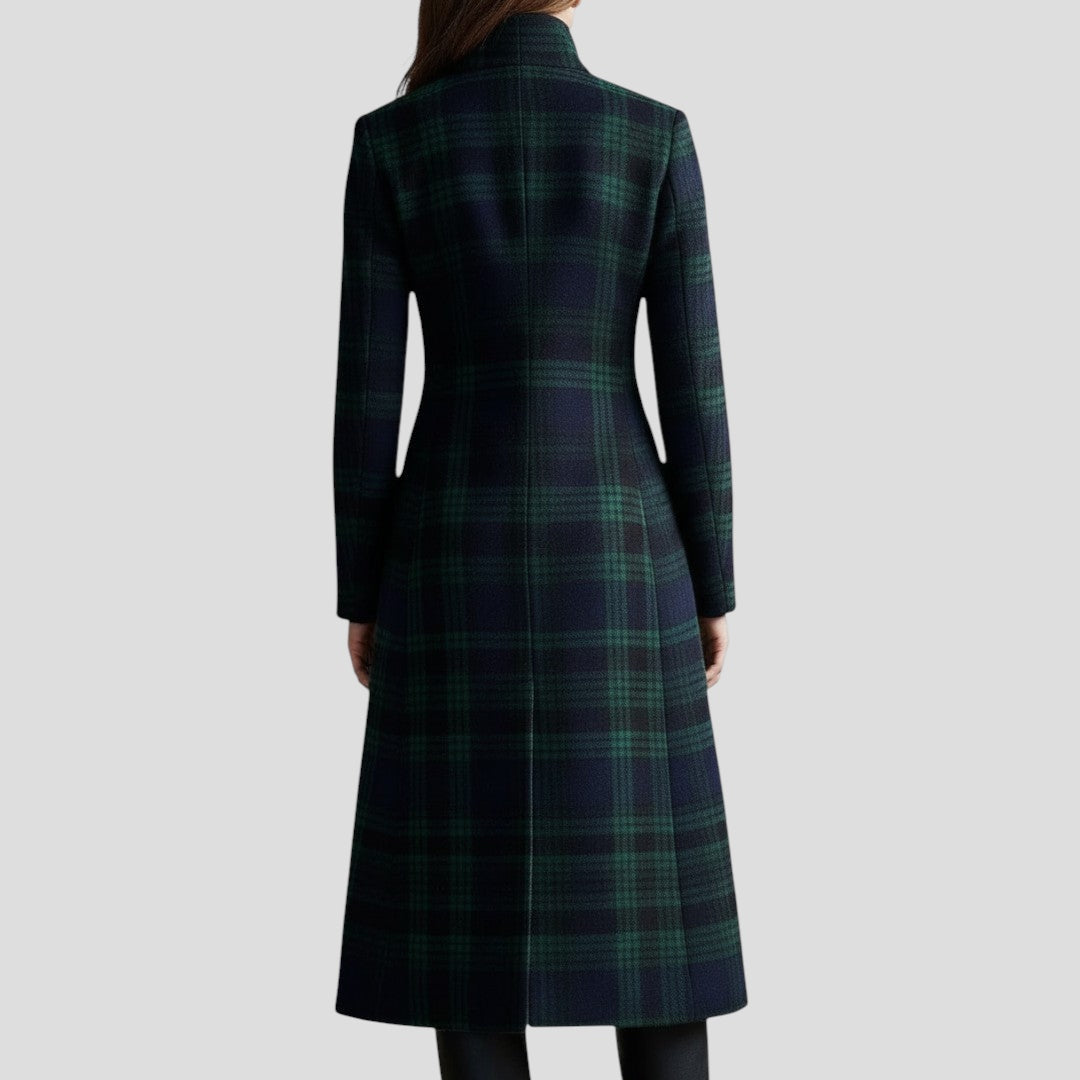 Daria | Palton elegant atemporal cu carouri