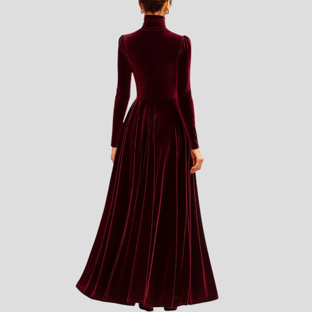 Luisa | Rochie Elegantă Burgundy