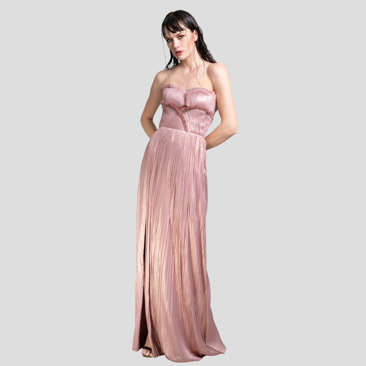 Rochie Tulle Mătase Peliculizat ROZAMARINA