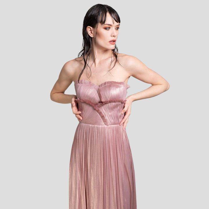 Rochie Tulle Mătase Peliculizat ROZAMARINA