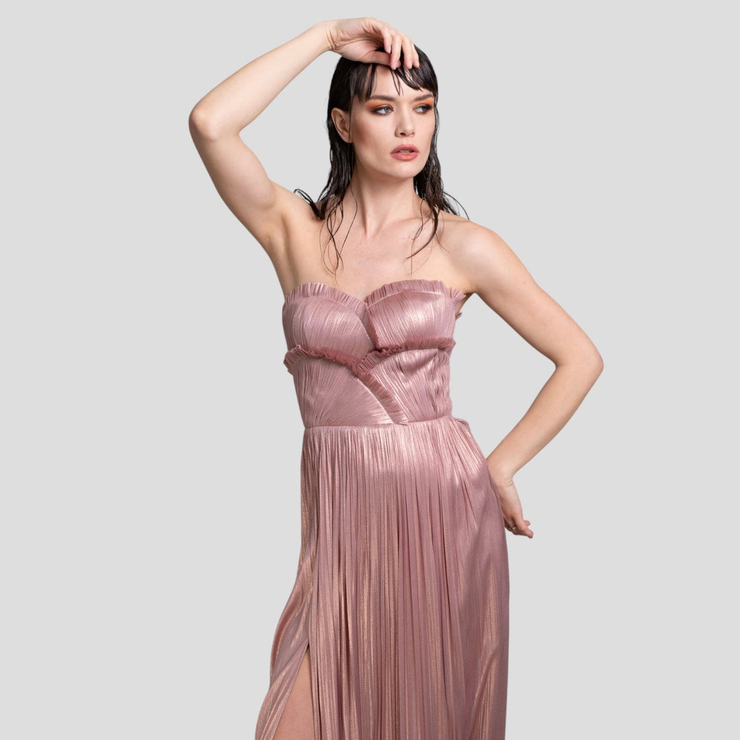 Rochie Tulle Mătase Peliculizat ROZAMARINA