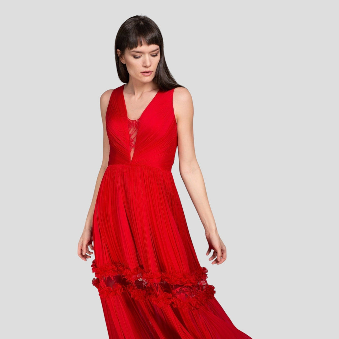 Rochie Voal Mătase FERYRED