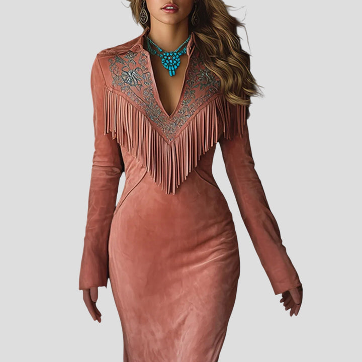 Elena - Rochie Maxi Vintage