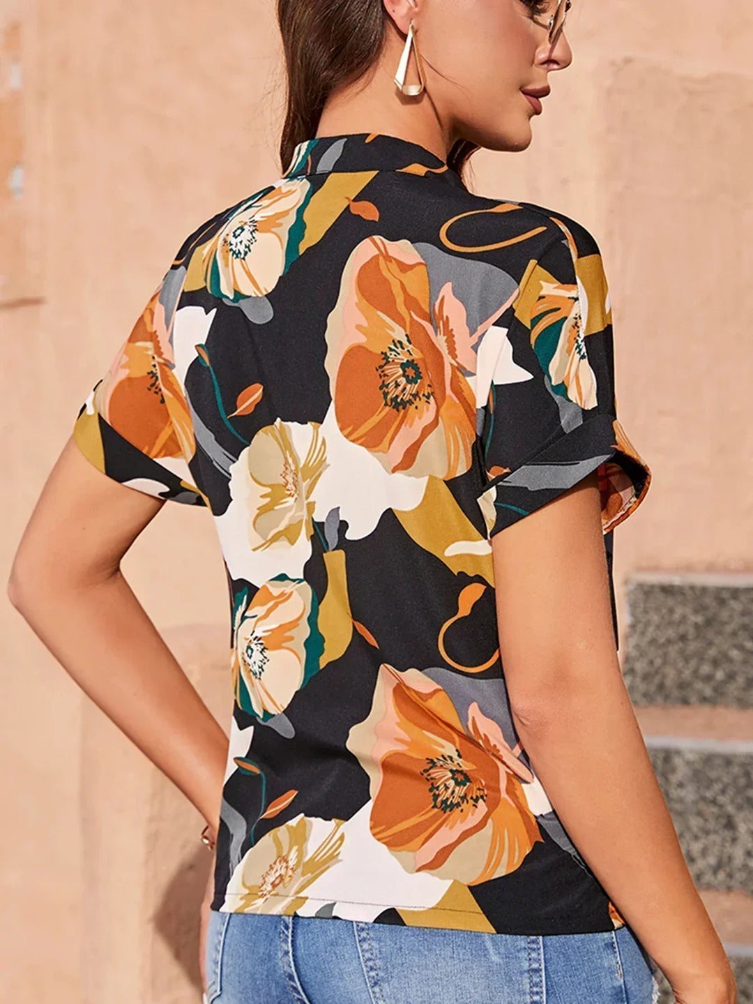 Sheila | Bluză vibrantă cu imprimeu jucăuș